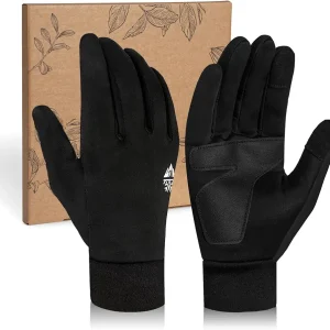 RIGWARL Winter Thermal Gloves Men and Women, Waterproof Touchscreen Cold Weather Gloves with Adjustable Zippered Wrist
