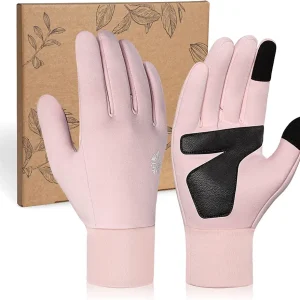 RIGWARL Winter Thermal Gloves Men and Women, Waterproof Touchscreen Cold Weather Gloves with Adjustable Zippered Wrist