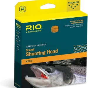 Rio Fly Fishing Fly Line Scandia Floating Body 8 23'. 400gr Fishing Line, Straw