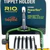 RIO Products Fly Fishing Tippet Head Gate, 2X-6X Powerflex Tippet, 30 Yard Spools, Clear