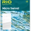 RIO PRODUCTS Micro Swivel, Fly Line Accessory, Reduce Line Twist, 10 Pack