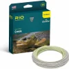 RIO PRODUCTS Premier Creek Fly Fishing Line, Accurate Line Design with Long Back Taper, Low Stretch & Ultra-Slick Performance, Green/Yellow, 75ft, WF4F