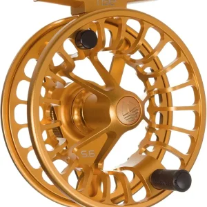 Rise Fly Fishing Reel, Lightweight Design, Large Arbor and Oversized Drag Knob, Freshwater and Saltwater