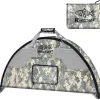 Riverruns Fishing Hunting Wader Bag with Vented Mesh, Foldable Waders Boots Bag, Fly Fishing Changing Pad & Bag for Fishing, Hiking, Camping (CamoGreen)