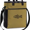 Riverruns Fishing Hunting Wader Bag with Vented Mesh, Waders Boots Bag, Fly Fishing Storage Bag for Fishing, Hiking, Camping (Khaki, Medium 30L)
