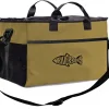 Riverruns Fishing Hunting Wader Bag with Vented Mesh, Waders Boots Bag, Fly Fishing Storage Bag for Fishing, Hiking, Camping (XL, Khaki,108L)
