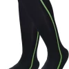 Riverruns Wading Socks, Nylon Fishing Wader Socks for Men and Women Outdoor Fishing, Surfing, Wakeboarding (Black,M)