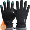 rivmount Winter Waterproof Ski Snow Warm Gloves Women Men, Cold Weather Thermal with Touchscreen Fingers, for Running Driving Cycling Hiking Biking