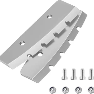 RO6G 28340 Ice Auger Blades Replacement Eskimo Hand Auger Blades, 8 Inch Ion Auger Blades - 2 Pack