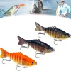 Robotic Fishing Lure, 3D Swimming Bait for Freshwater & Saltwater, Fishing Gear Attracts Fishing Lures Walleye Trout Bass for Beginners, Amateurs and Professionals