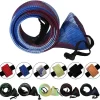 Rod Cover Sleeve,6 Pack Fishing Rod Socks for Fly Spinning Casting Sea Rod, Braided Mesh Fishing Pole Gloves Protector Gear w/ 6 Pack Rod Ties Straps,Fishing Accessories Tools,1 Dozen Kit by STSTECH