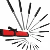 Roll Pin Punch Set 9pc Craftsman Tool Set - Great Nail Punch for Gun Tool Kit Building, Watch Repair Kit and Removing Firing Pin with Tool Pouch