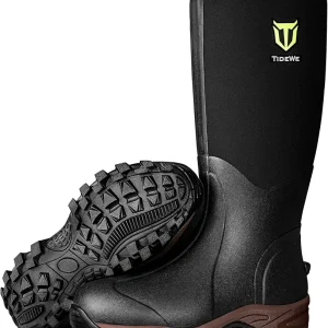 Rubber Neoprene Boots Men And Women, Waterproof Sturdy 6mm Neoprene Boot, Rain Boot Hunting Boot Arctic Outdoor Boot?Black, Brown & Next Camo G2?