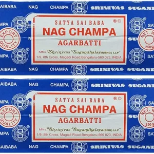 Satya Nag Champa 500g Bulk Incense Sticks for Outdoor Indoor Bedroom Worship Fragrance Stick for Positivity Meditation, Relaxation, Yoga, Healing (Approx 500 Sticks)