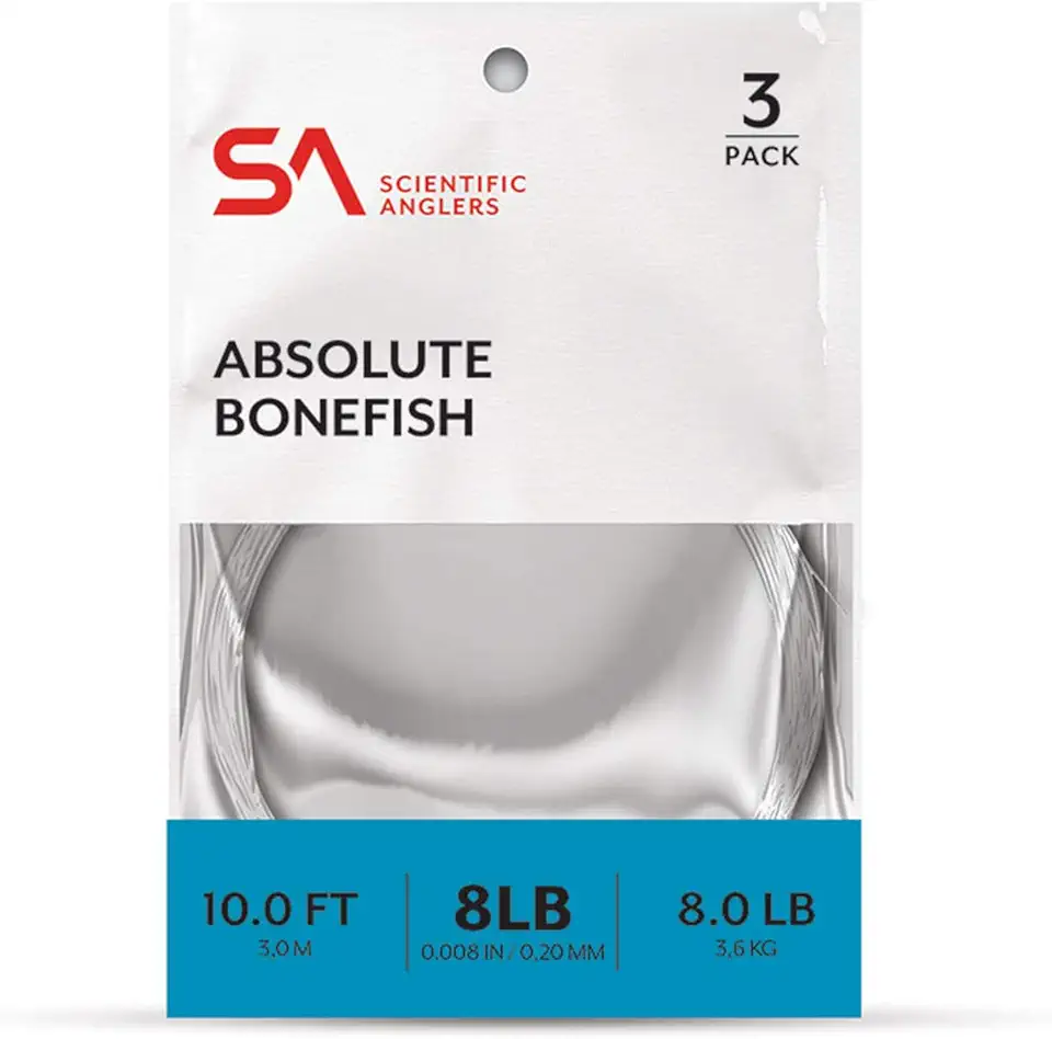 Scientific Anglers Absolute Bonefish Leader - 3 Pack
