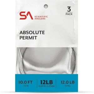 Scientific Anglers Absolute Permit Leader - 3 Pack