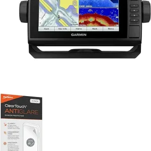 Screen Protector Compatible with Garmin echoMAP Plus 73cv - ClearTouch Anti-Glare (2-Pack), Anti-Fingerprint Matte Film Skin for Garmin echoMAP Plus 73cv