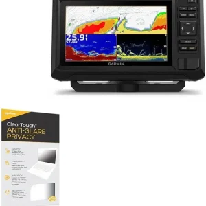 Screen Protector Compatible With Garmin echoMAP UHD2 73cv - ClearTouch Anti-Glare Privacy (2-Pack), Privacy Screen Protector Flexible Film Anti-Glare