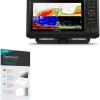 Screen Protector Compatible With Garmin echoMAP UHD2 73cv - ClearTouch Crystal Privacy (2-Pack), Privacy Screen Protector Flexible Film Clear