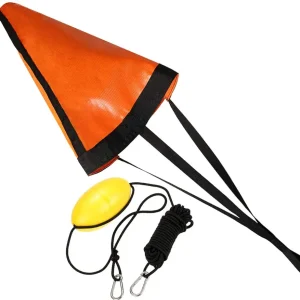 Sea Anchor Drift Sock,24�/32�/42� Parachute Drift Anchor with Harness Buoy for Marine Boat/Yacht/Jet Ski/Inflatable/Power Boat/Sail Boat