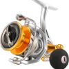 SeaKnight Rapid Saltwater Spinning Reel, 4.7:1,6.2:1 High Speed, Max Drag 33Lbs, Smooth Fresh and Saltwater Fishing Reel