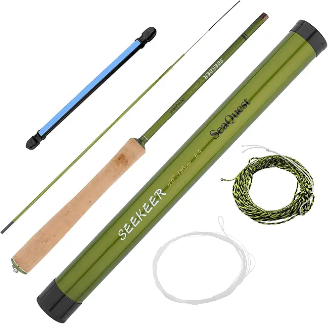 SeaQuest SEEKEER Tenkara Rod kit