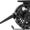 Semi-Automatic Fly Reel with Adjustable Drag Quick Spool Removal Made of CNC Machined Aluminum for Freshwater Lake River Trout Fly Fishing