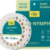 SF Euro Nymph Level Line 0.55mm Floating Fly Fishing Line with 2 Welded Loops 25FT/7.6M?85FT/25.9M Fly Line