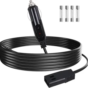 Sigely Power Cord Replacement for Humminbird 12V DC Power Cord Humminbird Helix 5 Fish Finders Charger, Compatible with Humminbird PC All Helix 5/7/8/9/10/12/15, All ICE Helix, All ICE Flasher Models