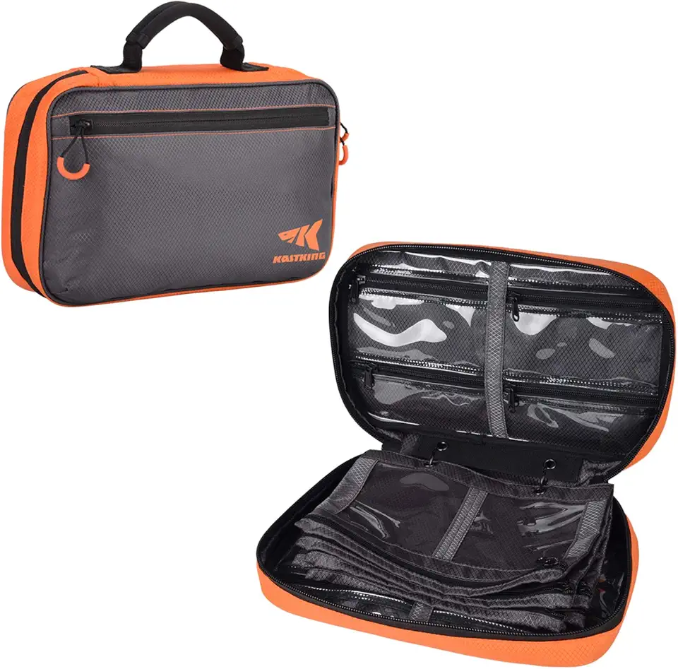 Signature Lure Bag Utility Binder Tackle Bag - Fishing Gear, Self-Healing Zippers & Padded Handle Design