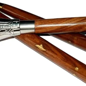 Silver Designer Handle Walking Stick Antique Brass Walking Stick Cane Designer Wooden Walking Stick Handmade Cane Great Collectible Gift Item for Nautical Lover's
