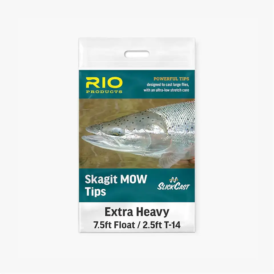 Skagit Mow Tips, Cast Large Flies, Powerful Sinking Tips for Fly Fishing, Heavy Tip, 5ft Float/5ft T-14