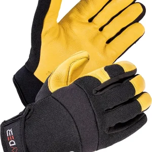 SKYDEER High-Performance HydraHyde Extra Soft Deerskin Leather Work Gloves (SD2250/XL)