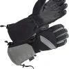 SKYDEER Waterproof and Windproof Genuine Deerskin Leather Ski Gloves with 150g 3M Thinsulate Insulation (SD8648T)
