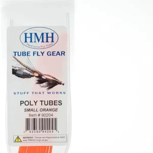 Small Poly Tubes - fl. orange