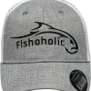 Snapback Baseball Fishing Hat - Mesh Trucker Fishing Gift for Dad Father