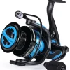 Sougayilang Fishing Reel, Ultralight Spinning Reel with Aluminum Spool, 5.2:1 High Speed Spinning Fishing Reel, 1000-6000 Series for Freshwater