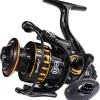 Sougayilang Spinning Reel, Lightweight Reels 12+1 Stainless BB Ultra Smooth Fishing Reel for Freshwater
