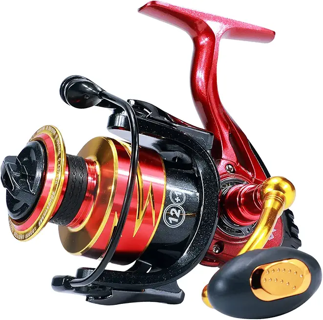 Sougayilang Spinning Reel, Lightweight Reels 12+1 Stainless BB Ultra Smooth Fishing Reel for Freshwater