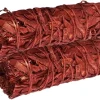 SOUL STICKS 4" Dragons Blood Sage Sticks 3 Pack with Starter Guide | Floral Organic Sage for House Cleansing and Evil Spirits Cleanse, Big Sage Smudge Sticks Bundle for Yoga Meditation Healing Rituals