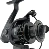 Spinning Fishing Reels 12+1BB Ultra Lightweight Carved Aluminum Spool Reels Affordable Smooth Spinning Reels