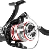 Spinning Fishing Reels for Saltwater Freshwater, 3000/4000 Series Fishing Spool Left/Right Interchangeable, 7+1 Real Ball Bearings, Real 5.2:1 Gear Ratio