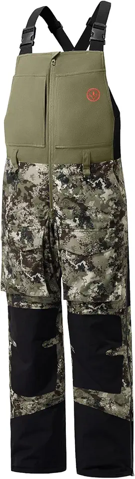 Splice II Men�s Insulated Waterproof Camo Hunting Bibs Ripstop Fishing Pants
