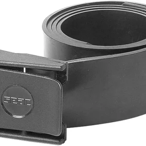 Standard Rubber Belt, Black, Adjustable
