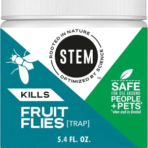 Stem Kills Fruit Fly Trap: Fruit Fly Catcher With Botanical Extracts; 5.4 fl oz (Pack Of 1)