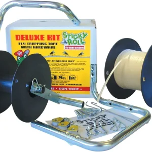 Sticky Roll Fly Tape 1000' Deluxe Kit with Hardware