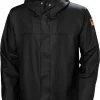 Storm Waterproof Rain Jackets for Men Featuring Adjustable Hood with Drawcord and Double Main Fabric Front Flap