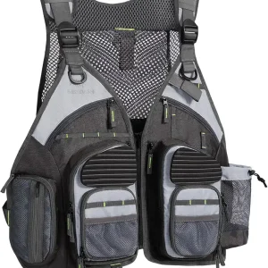 Strap Fishing Vest Adjustable for Men and Women, for Fly Bass Fishing and Outdoor Activities