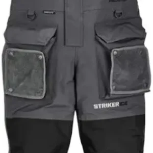 Striker Men's PredatorDurable Windproof Water-Resistant Outdoor Ice Fishing Bib with Sureflote Flotation Technology