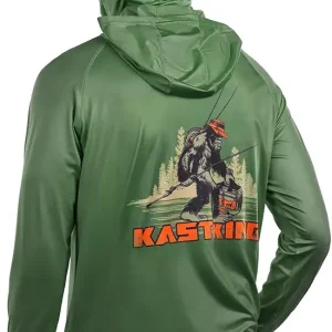 Sun Tamer Performance Fishing Hoodie, UPF 50 Sun Protection Shirt, Built-in Neck Gaiter, HYDROCOOLING Cooling Fabric